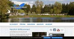 Desktop Screenshot of fisch-gross.de
